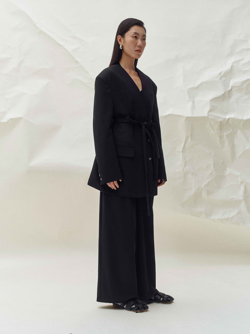 Obscura Wrap Blazer Set